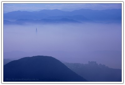 雲海, 台北城, 大屯山, Taipei 101, 101