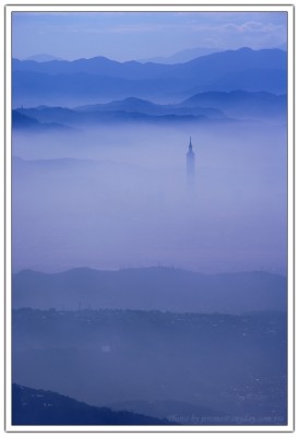 雲海, 台北城, 大屯山, Taipei 101, 101